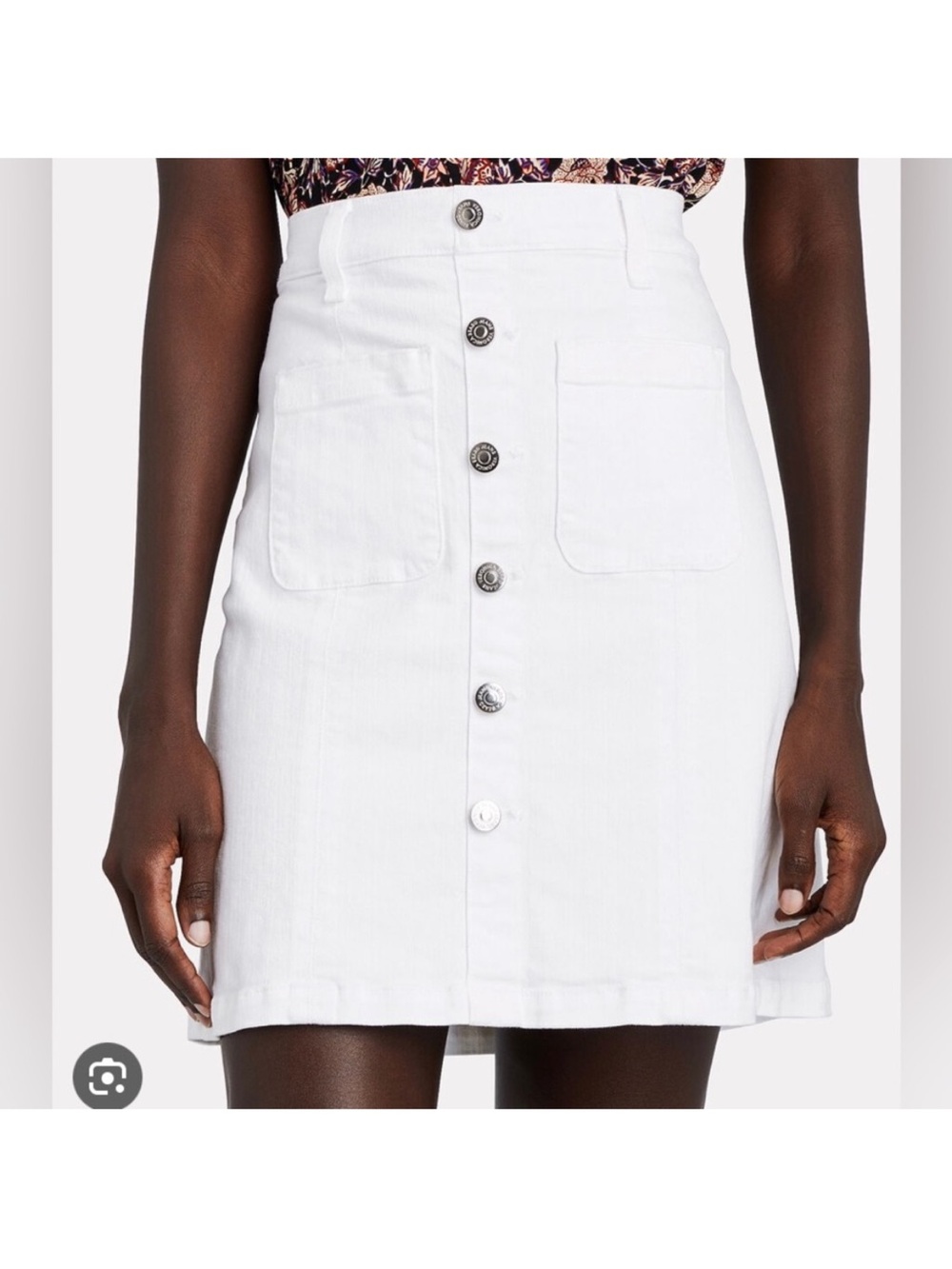 MY26 Veronica Beard Deena Patch Pocket Skirt